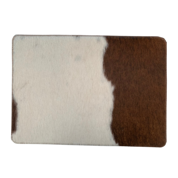 Maison Thuret - Set De Table En Peau De Vache Coins Arrondis