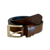 Ceinture En Cuir Marron